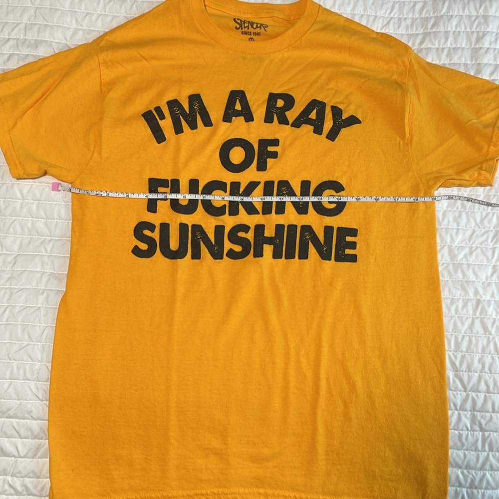 Graphic T-Shirts in Yellow and Black - Picture 2 of 7
